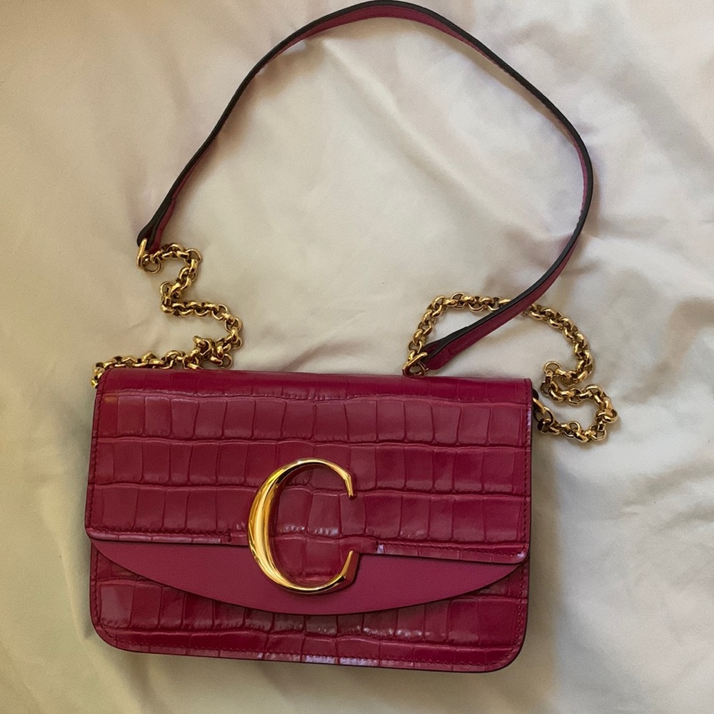 Chloe C clutch
